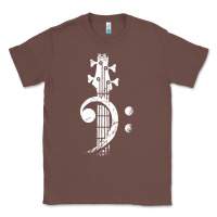 Chestnut musical guitar bass Classic Tee - artisFamous