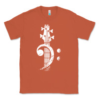 Copper musical guitar bass Classic Tee - artisFamous