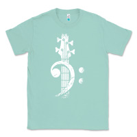 Seafoam musical guitar bass Classic Tee - artisFamous