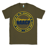 Army Green naacp Classic Tee - artisFamous