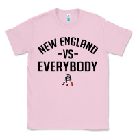 Bubblegum Pink new england Classic Tee - artisFamous
