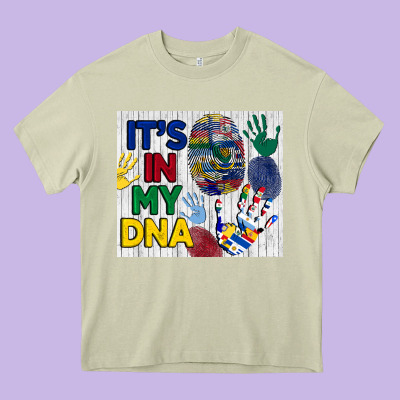It's In My Dna Tumbler Heavy Core Tee Designed By Bundleandbundleshop