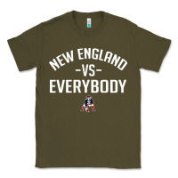 Army Green new england everybody Classic Tee - artisFamous