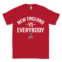 Red new england everybody Classic Tee - artisFamous