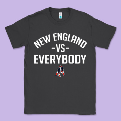 New England Everybody Classic Tee Designed By Artisfamous