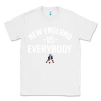 White new england everybody Classic Tee - artisFamous