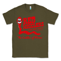 Army Green red wigglers Classic Tee - artisFamous