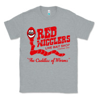 Heather Grey red wigglers Classic Tee - artisFamous