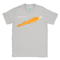 Moon Dust SpaceX Rocket Classic Tee - artisFamous