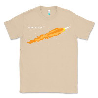 Mushroom SpaceX Rocket Classic Tee - artisFamous