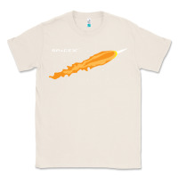 Natural SpaceX Rocket Classic Tee - artisFamous