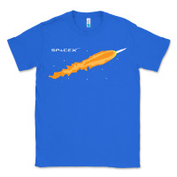 True Royal SpaceX Rocket Classic Tee - artisFamous