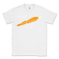 White SpaceX Rocket Classic Tee - artisFamous
