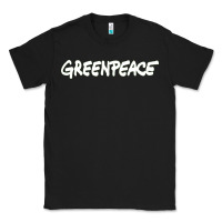 Black Greenpeace Classic Tee - artisFamous