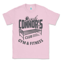 Bubblegum Pink Sarah Connor's Club - Gym & Fitness Classic Tee - artisFamous