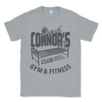 Heather Grey Sarah Connor's Club - Gym & Fitness Classic Tee - artisFamous