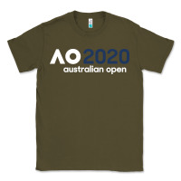 Army Green australian open Classic Tee - artisFamous
