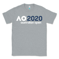 Heather Grey australian open Classic Tee - artisFamous