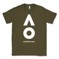 Army Green australian open Classic Tee - artisFamous