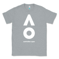 Heather Grey australian open Classic Tee - artisFamous