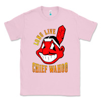 Bubblegum Pink long live chief wahoos Classic Tee - artisFamous