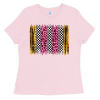 Race Leopard Brush Stroke Ladies Tee | Teevron