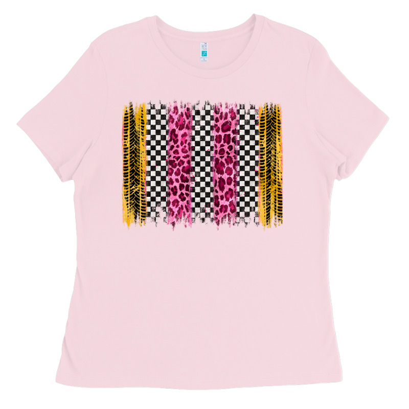 Race Leopard Brush Stroke Ladies Tee by Artiststas | Teevron