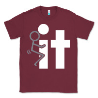 Burgundy it funny adult tshirt funny Classic Tee - artisFamous