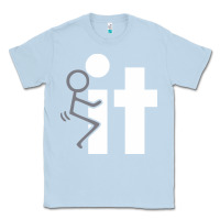 Dusty Blue it funny adult tshirt funny Classic Tee - artisFamous