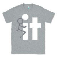 Heather Grey it funny adult tshirt funny Classic Tee - artisFamous