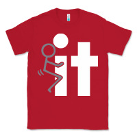 Red it funny adult tshirt funny Classic Tee - artisFamous