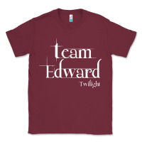 Burgundy team edward twilight Classic Tee - artisFamous