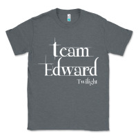 Charcoal Heather team edward twilight Classic Tee - artisFamous