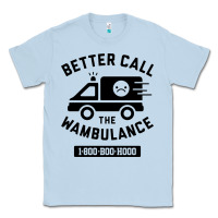 Dusty Blue wambulance Classic Tee - artisFamous