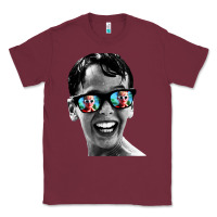 Burgundy squints Classic Tee - artisFamous