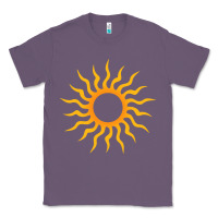 Lavender tribal sun Classic Tee - artisFamous