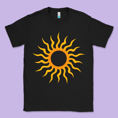 Tribal Sun Classic Tee Designed By Artisfamous