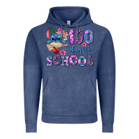 Vintage Denim 100 days of school Vintage Hoodie - AdoDesignShop