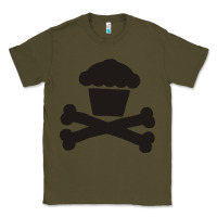 Army Green johnny cupcakes funny skull Classic Tee - artisFamous