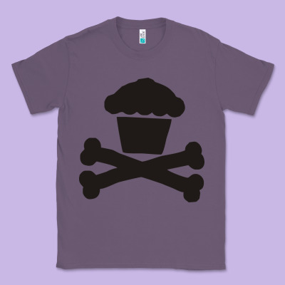 Johnny Cupcakes Funny Skull Classic Tee Designed By Artisfamous