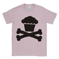 Lilac johnny cupcakes funny skull Classic Tee - artisFamous