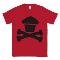 Red johnny cupcakes funny skull Classic Tee - artisFamous