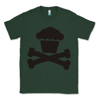 Sports Green johnny cupcakes funny skull Classic Tee - artisFamous