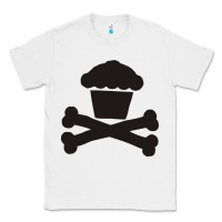 White johnny cupcakes funny skull Classic Tee - artisFamous