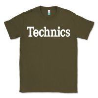 Army Green technics essential Classic Tee - artisFamous