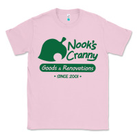 Bubblegum Pink Nook's Cranny Classic Tee - artisFamous