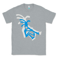 Heather Grey kokopeli funny Classic Tee - artisFamous