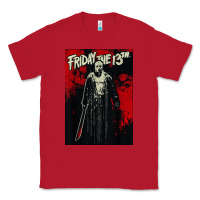 Red friday the 13th jason drip Classic Tee - artisFamous