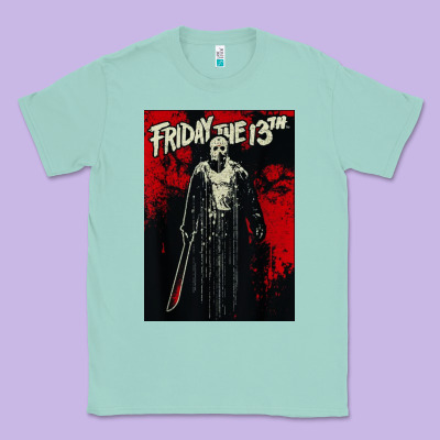 Friday The 13th Jason Drip Classic Tee Designed By Artisfamous
