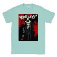 Seafoam friday the 13th jason drip Classic Tee - artisFamous